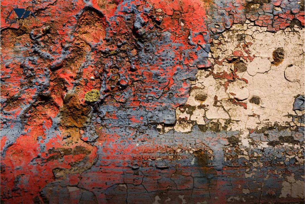 Color and Stencil Effects on Wall Textures