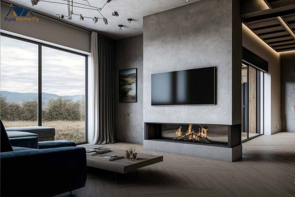 Cost of Building a Media Wall Fireplace