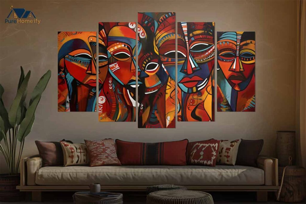 Types of African Canvas Wall Art