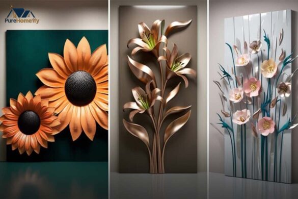 3D Glass Wall Art