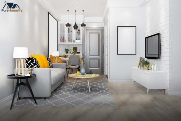 how to reduce echo in a room with high ceilings