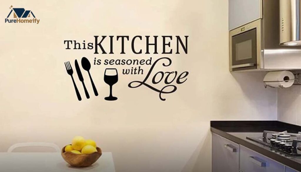 Best Kitchen Wall Sticker Design Ideas