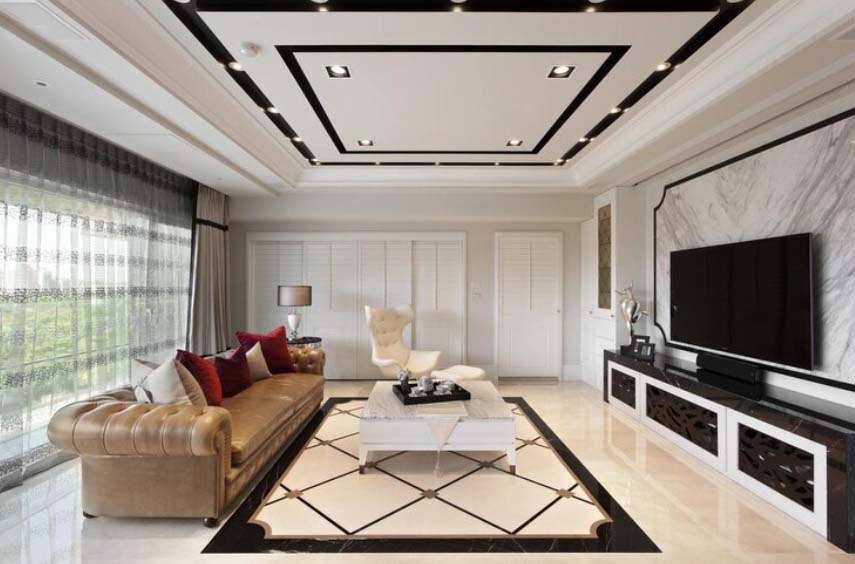 Coffered Ceiling Ideas for Living Rooms