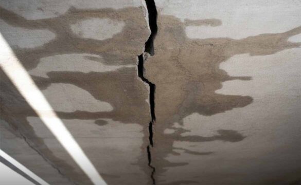 Hairline Crack in Basement Wall