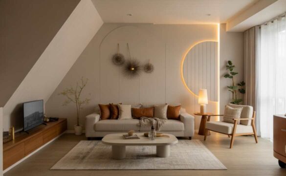 How to Decorate Angled Walls