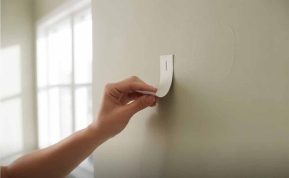 How to Remove Adhesive Hooks from Wall