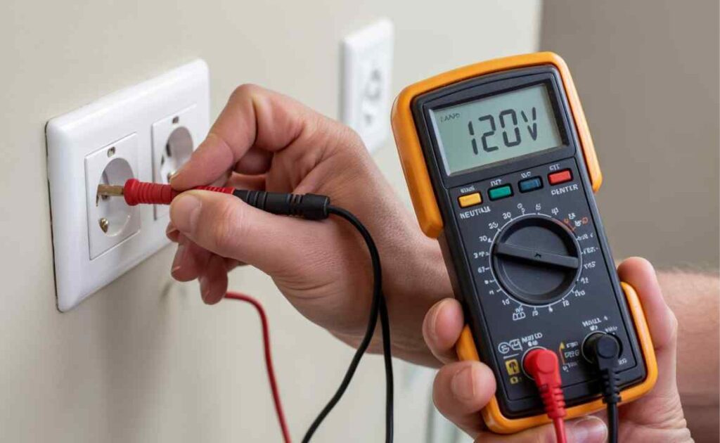 How to Test a Wall Outlet with a Multimeter