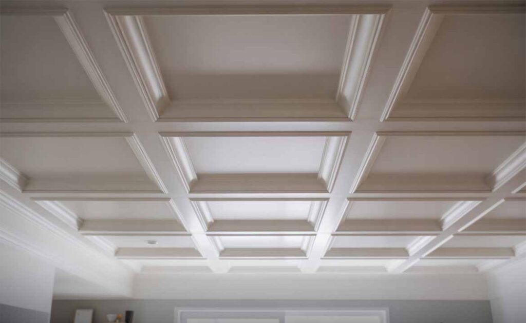 Simple Coffered Ceiling Ideas for Budget Homes