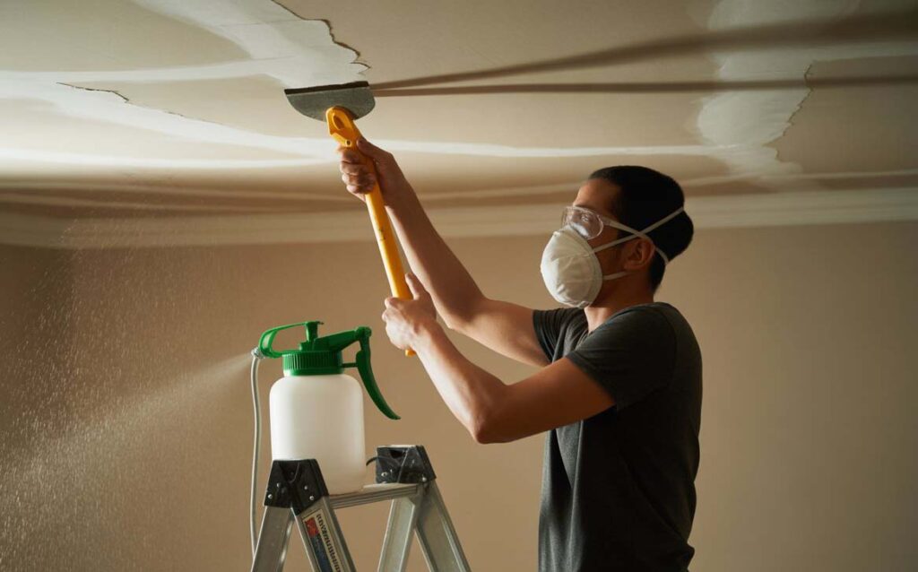 Step-by-Step Methods to Remove Popcorn Ceiling