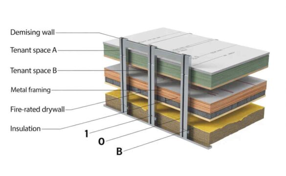 What is a Demising Wall