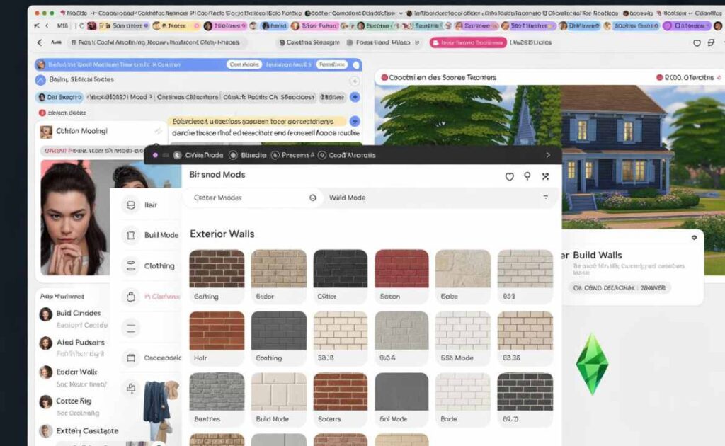 Installation & Organization Tips for Exterior Wall Texture CC