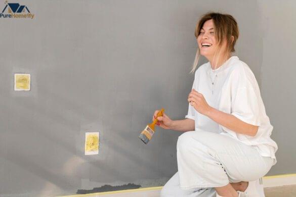 Ceiling Paint on Walls