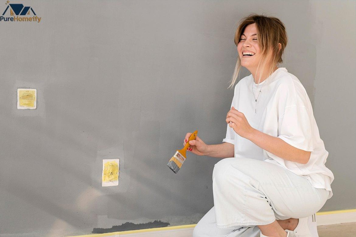 Ceiling Paint on Walls