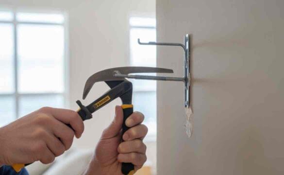 How to Remove a Metal Wall Anchor From Drywall